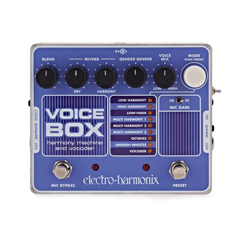 Electro Harmonix EHX VOICEBOX Vocal Harmony Vocoder 